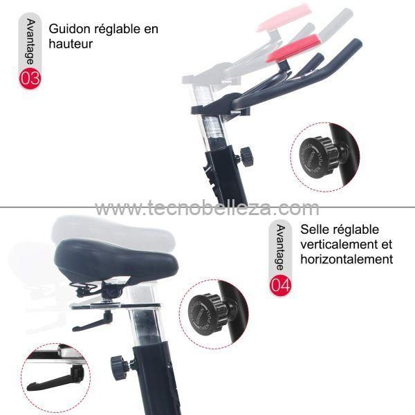 Bicicleta Estática de Spinning Profesional Speed TB - Imagen 4