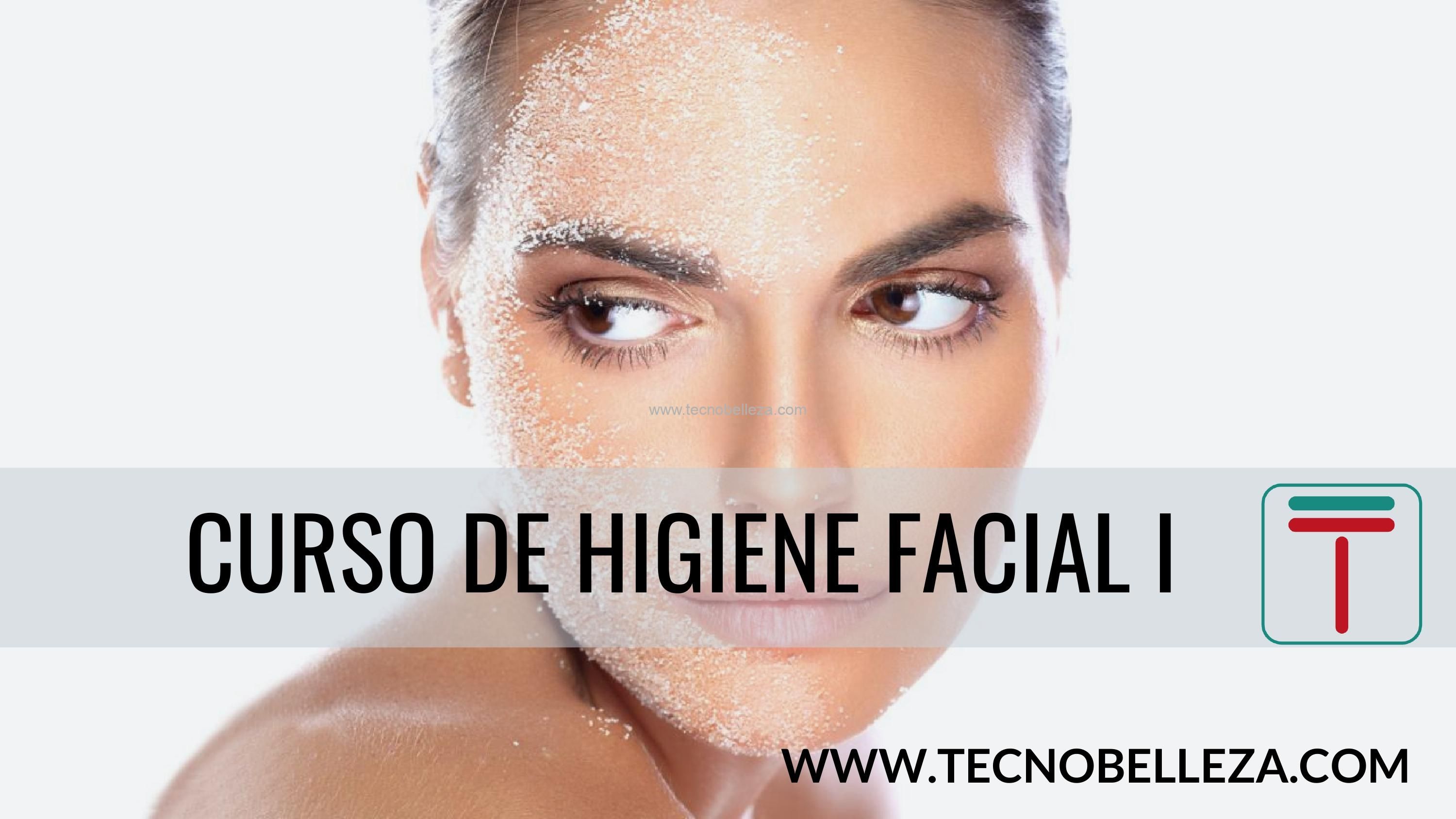 CURSO ONLINE DE HIGIENE FACIAL NIVEL I