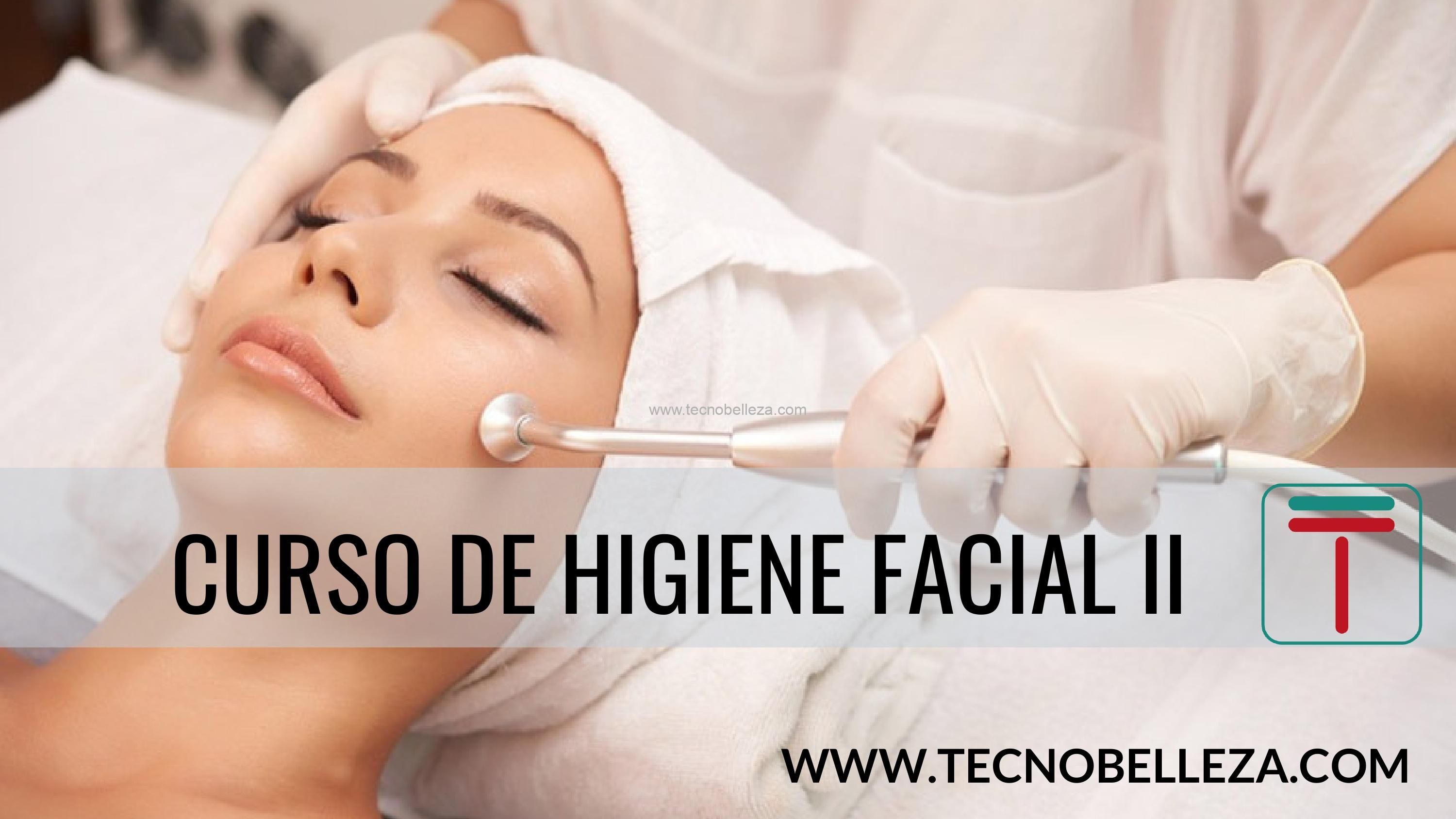CURSO ONLINE DE HIGIENE FACIAL NIVEL II