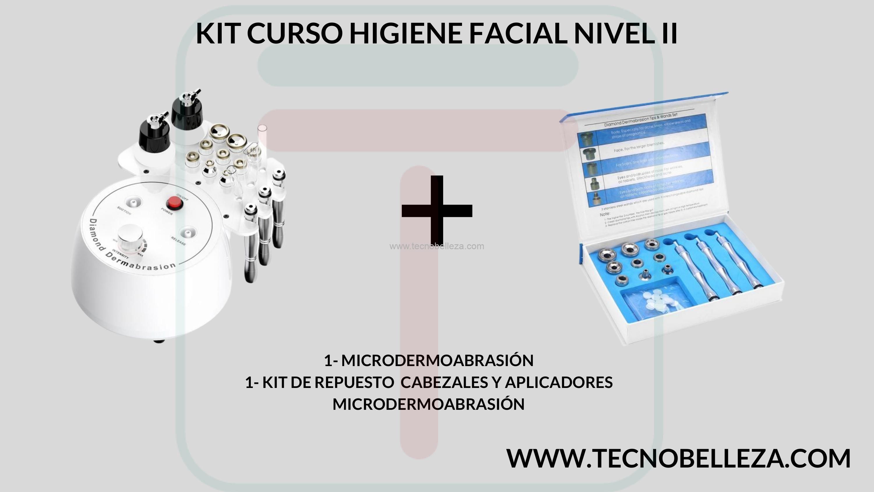 CURSO DE HIGIENE FACIAL NIVEL II + MICRODERMOABRASIÓN PUNTA DE DIAMANTE - Imagen 3