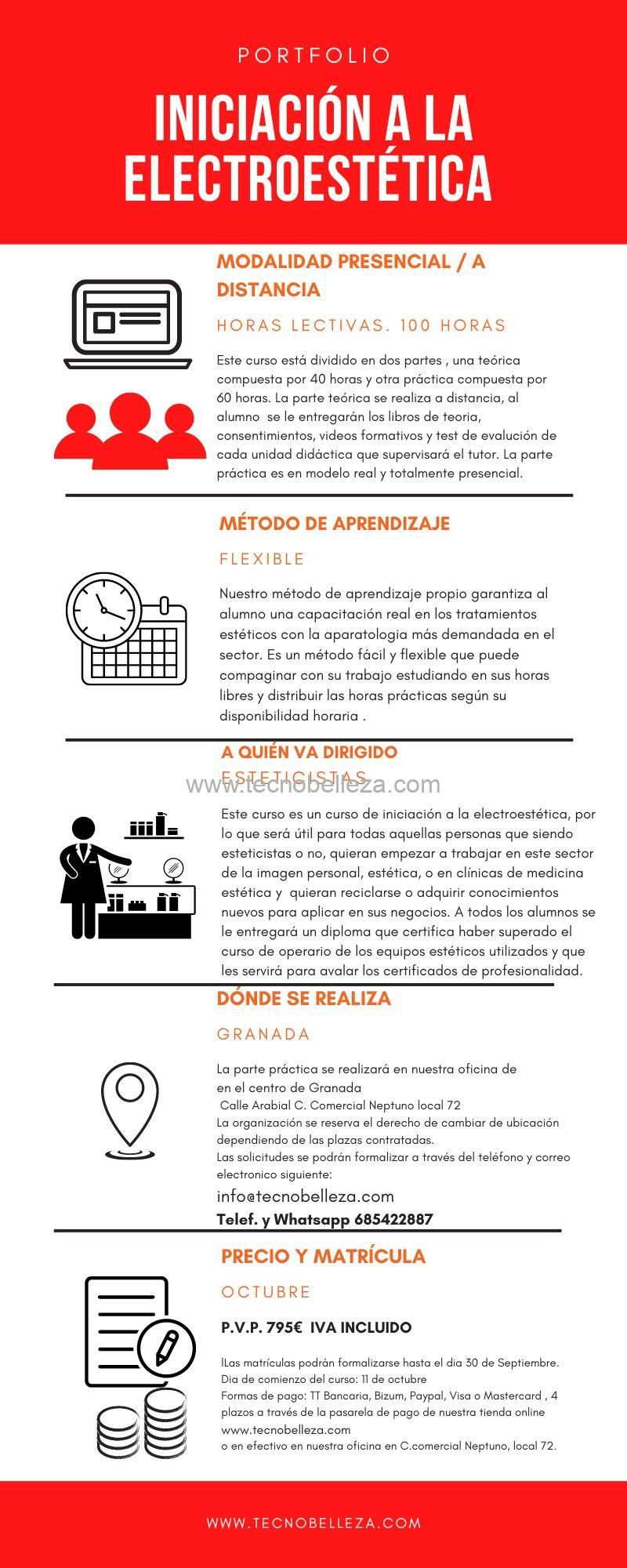CURSO DE INICIACIÓN EN ELECTROESTÉTICA PRESENCIAL / ONLINE - Imagen 2
